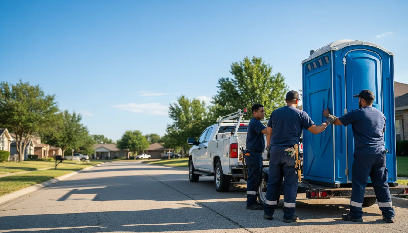 Portable Toilet Rental in Sparta, OH near me